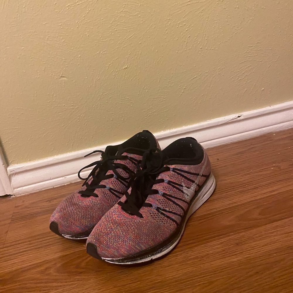 Nike flyknit trainer rainbow
